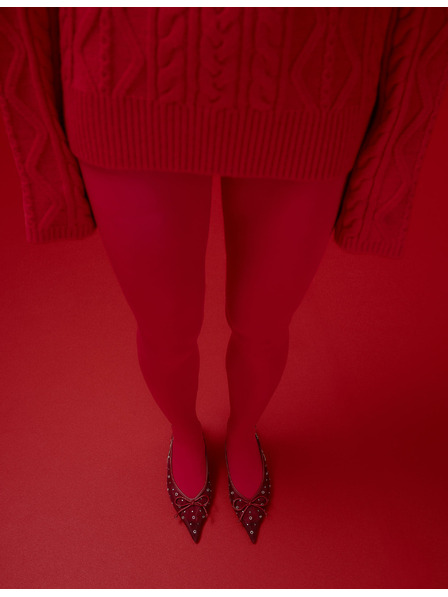 Marks & Spencer Átlátszatlan harisnyanadrág, 60 DEN Marks & Spencer piros