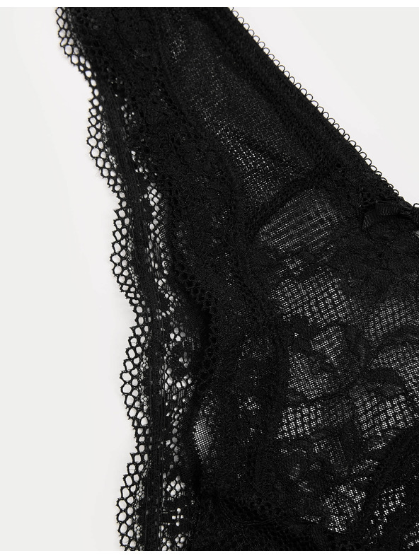 Marks & Spencer 3 db Jasmine Miami csipkés alsónadrág Marks & Spencer fekete