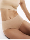 Marks & Spencer Magasderekú rövidnadrág láthatatlan szegéllyel Cool Comfort, 3 db Marks & Spencer bézs