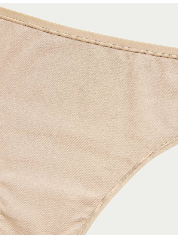 Marks & Spencer Modal anyagú brazil fazonú alsónemű, láthatatlan szegéllyel, 5 db Marks & Spencer bézs