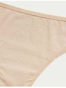 Marks & Spencer Modal anyagú brazil fazonú alsónemű, láthatatlan szegéllyel, 5 db Marks & Spencer bézs