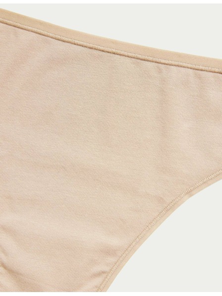 Marks & Spencer Modal anyagú brazil fazonú alsónemű, láthatatlan szegéllyel, 5 db Marks & Spencer bézs