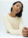 Marks & Spencer Marks & Spencer Heatgen™ technológiás nyakú thermo felső, közepes melegség, krémszínű
