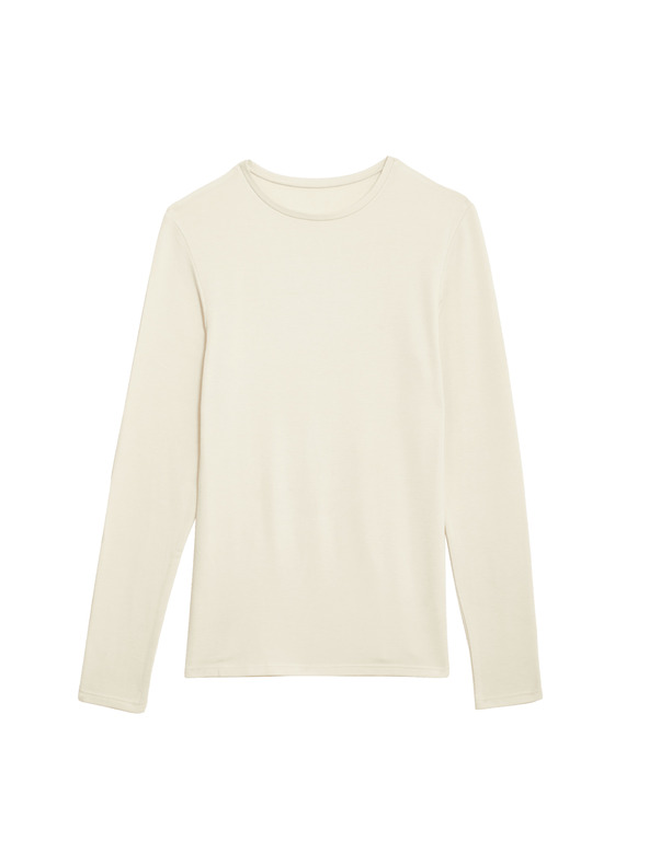Marks & Spencer Marks & Spencer Heatgen™ technológiás nyakú thermo felső, közepes melegség, krémszínű