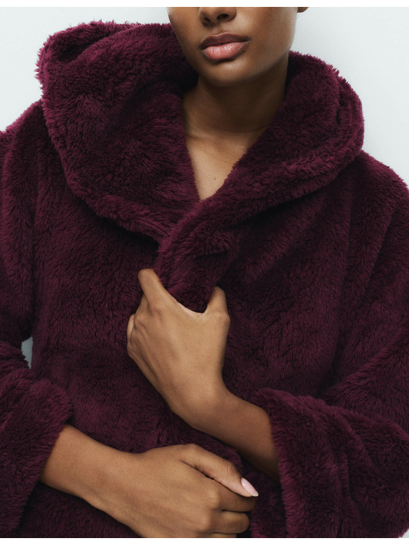 Marks & Spencer Kapucnis fürdőköpeny Marks & Spencer piros