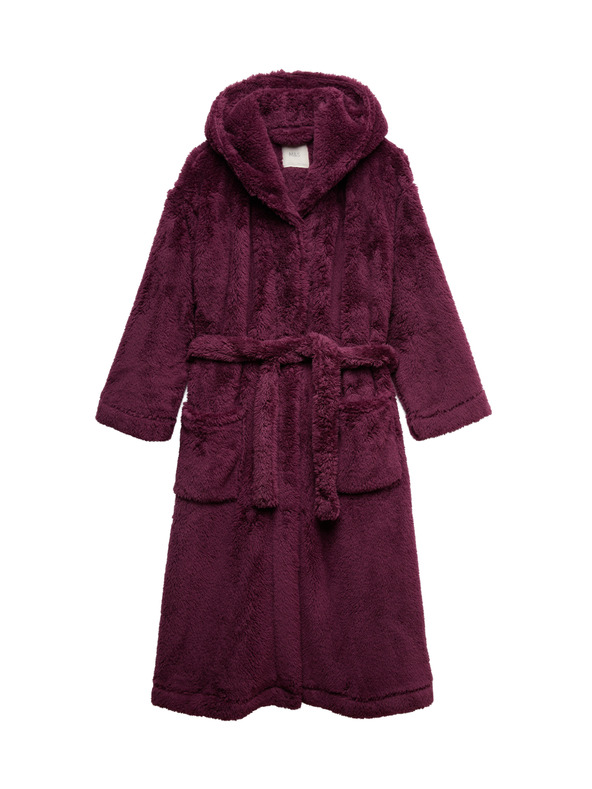 Marks & Spencer Kapucnis fürdőköpeny Marks & Spencer piros