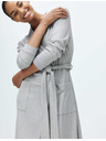 Marks & Spencer Széles bordás fürdőköpeny Marks & Spencer szürke