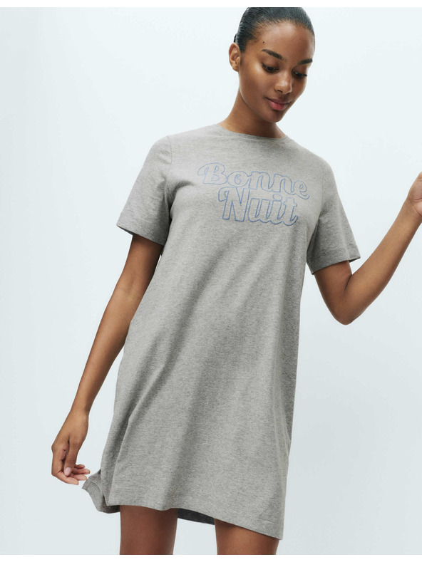 Marks & Spencer Felirattal ellátott Cool Comfort™ hálóing Marks & Spencer szürke