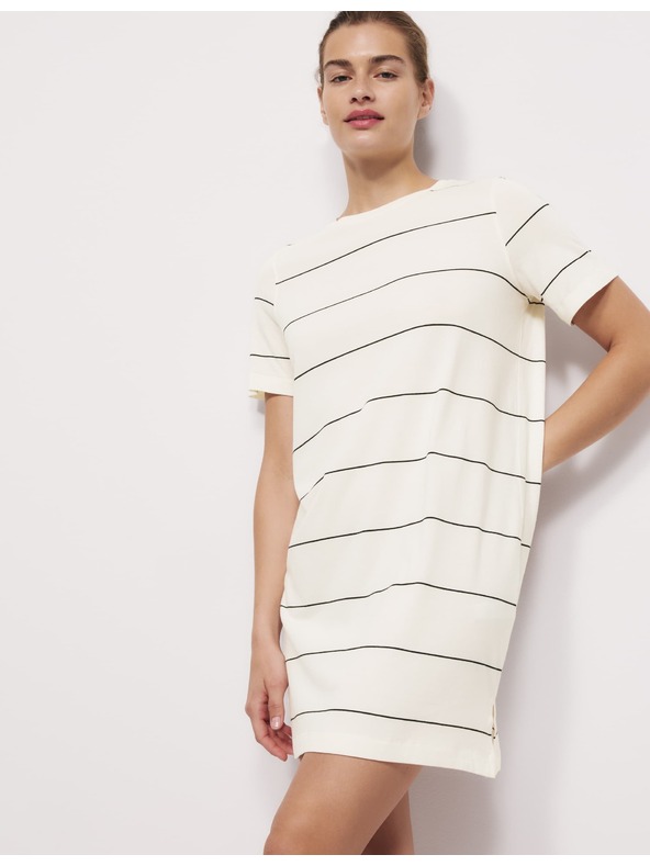 Marks & Spencer Csíkos hálóing Cool Comfort™ technológiával Marks & Spencer törtfehér