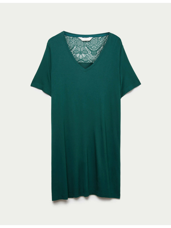 Marks & Spencer Csipkés hálóing Marks & Spencer zöld