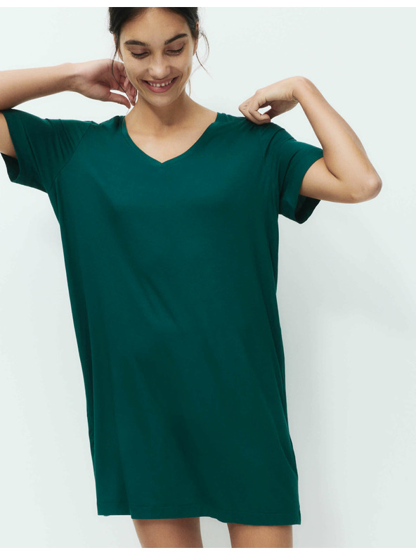 Marks & Spencer Csipkés hálóing Marks & Spencer zöld