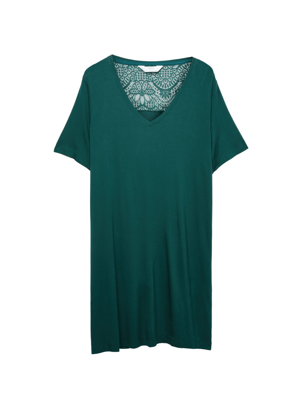 Marks & Spencer Csipkés hálóing Marks & Spencer zöld