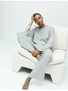 Marks & Spencer Bordázott pizsama alsórész széles szárral Marks & Spencer szürke