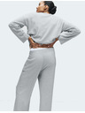 Marks & Spencer Marks & Spencer bordázott nyakú hosszú ujjú pizsama felső szürke