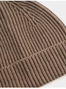 Marks & Spencer Kötött bordázott sapka Marks & Spencer barna