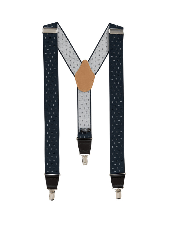 Marks & Spencer Klasszikus pöttyös nadrágtartó Marks & Spencer tengerészkék