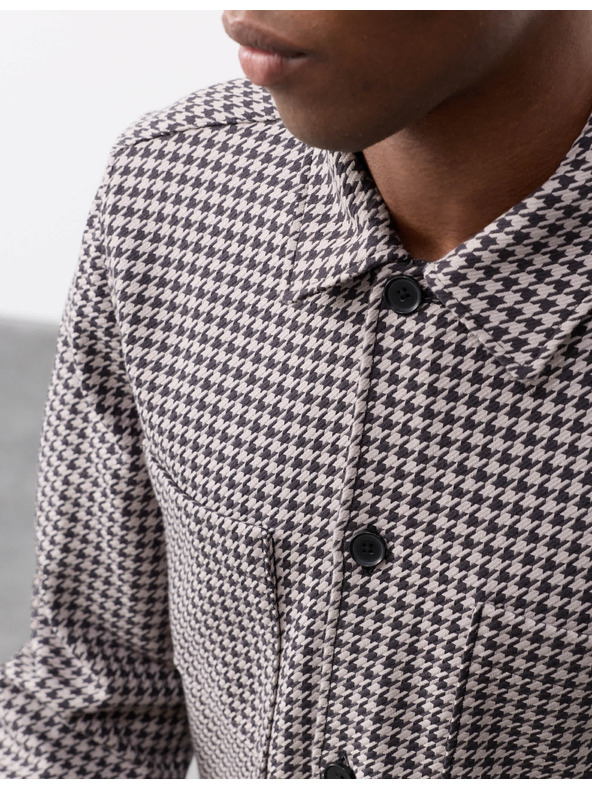 Marks & Spencer Marks & Spencer pepita mintás tiszta pamuting szürke