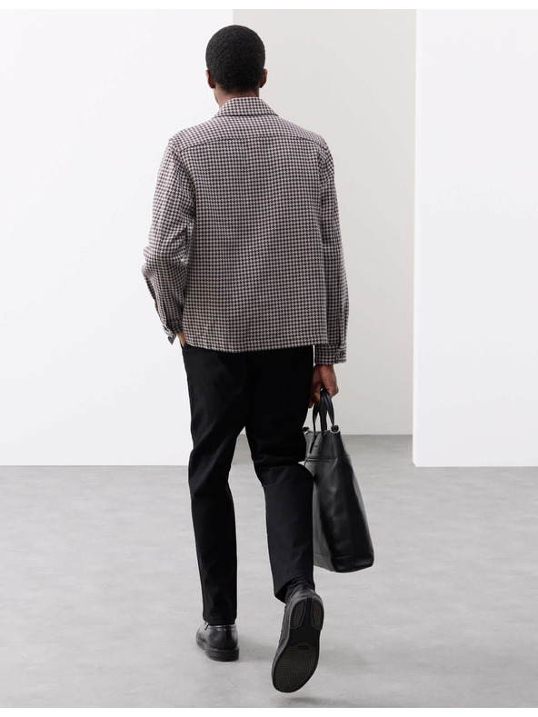 Marks & Spencer Marks & Spencer pepita mintás tiszta pamuting szürke