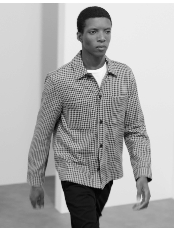 Marks & Spencer Marks & Spencer pepita mintás tiszta pamuting szürke