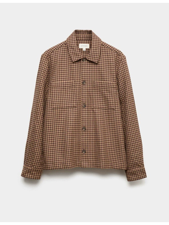 Marks & Spencer Marks & Spencer pepita mintás tiszta pamuting barna