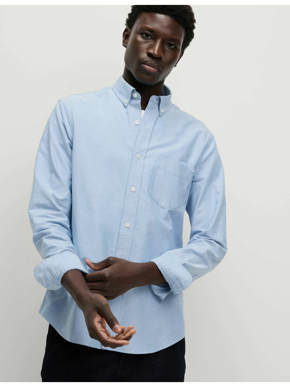 Marks & Spencer The Ultimate Marks & Spencer tiszta pamut oxford ing kék