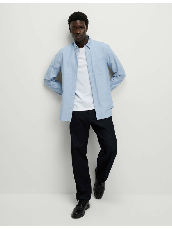 Marks & Spencer The Ultimate Marks & Spencer tiszta pamut oxford ing kék