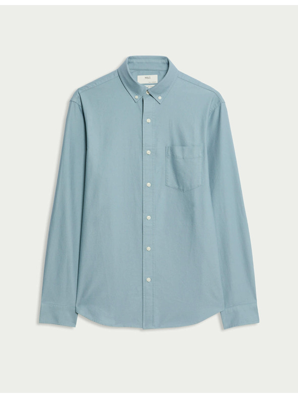 Marks & Spencer Marks & Spencer The Ultimate 100% pamut oxford ing szürke