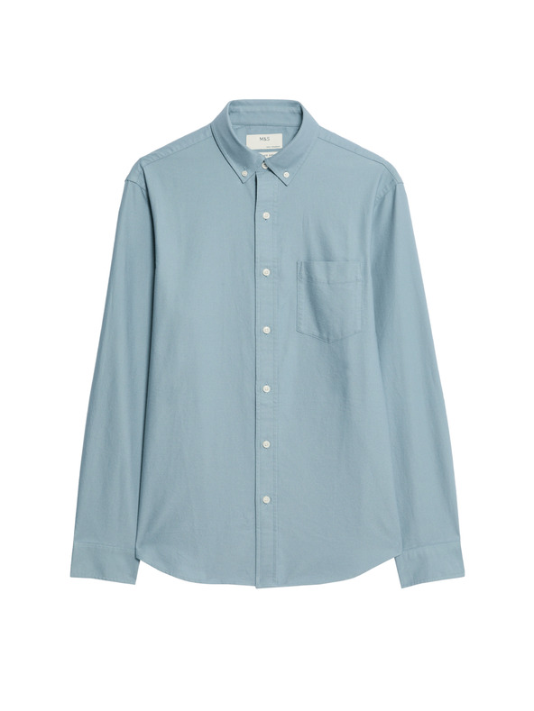 Marks & Spencer Marks & Spencer The Ultimate 100% pamut oxford ing szürke