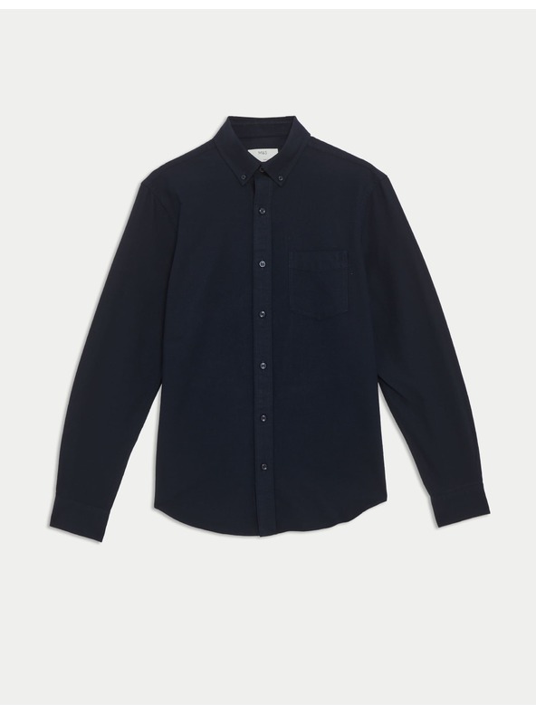 Marks & Spencer Marks & Spencer The Ultimate 100% pamut oxford ing tengerészkék