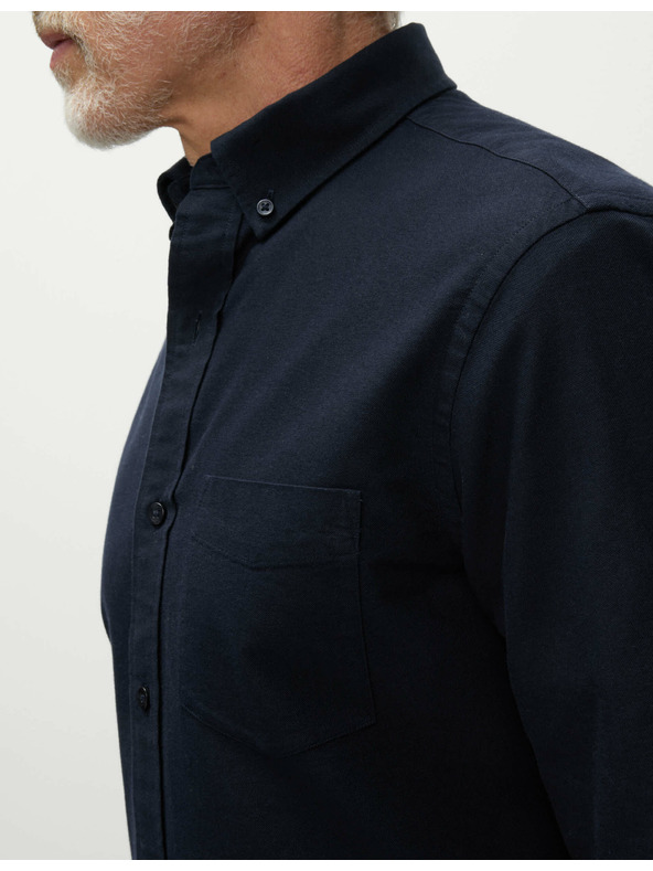 Marks & Spencer Marks & Spencer The Ultimate 100% pamut oxford ing tengerészkék