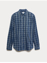 Marks & Spencer Marks & Spencer 100% pamut flanel ing tengerészkék