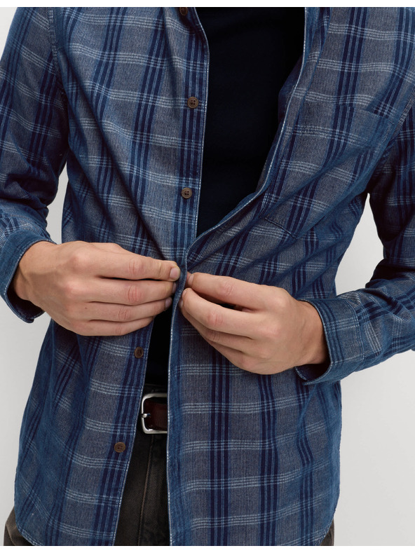 Marks & Spencer Marks & Spencer 100% pamut flanel ing tengerészkék