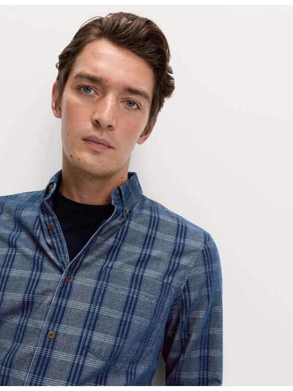 Marks & Spencer Marks & Spencer 100% pamut flanel ing tengerészkék