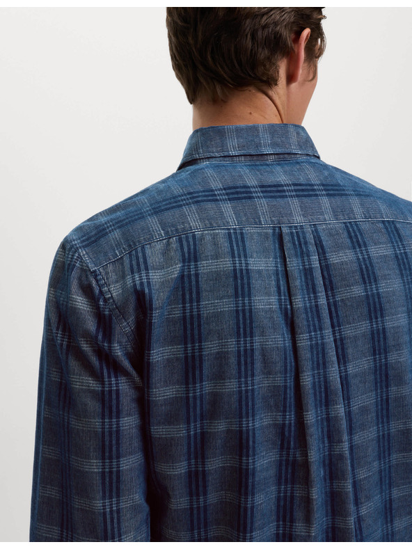 Marks & Spencer Marks & Spencer 100% pamut flanel ing tengerészkék