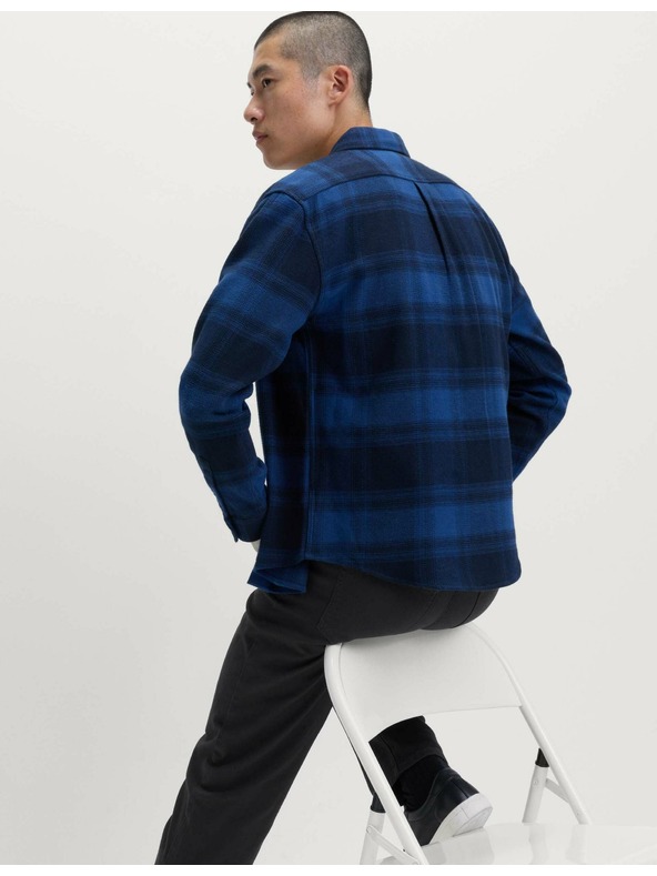 Marks & Spencer Marks & Spencer 100% pamut flanel ing tengerészkék