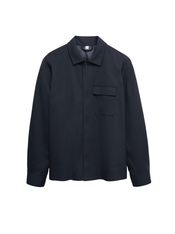 Marks & Spencer Marks & Spencer magas pamuttartalmú felső ing tengerészkék