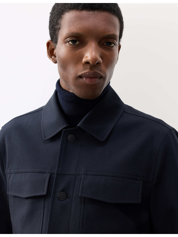 Marks & Spencer Marks & Spencer funkcionális twill dzseki textúrával tengerészkék