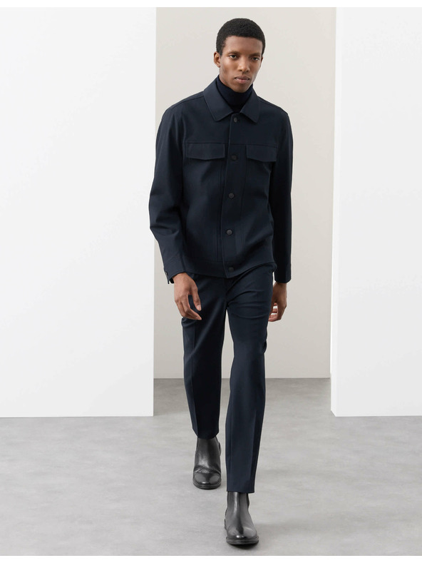 Marks & Spencer Marks & Spencer funkcionális twill dzseki textúrával tengerészkék