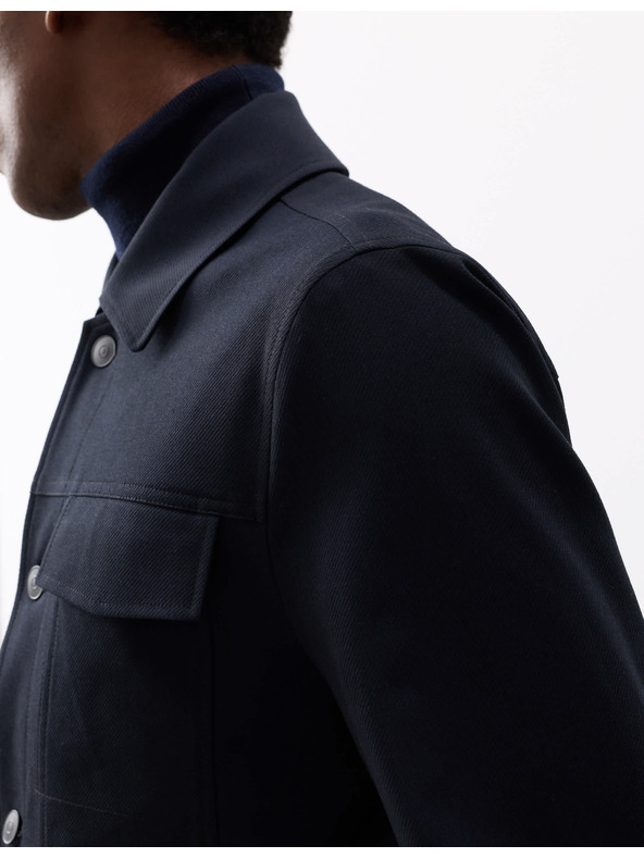 Marks & Spencer Marks & Spencer funkcionális twill dzseki textúrával tengerészkék