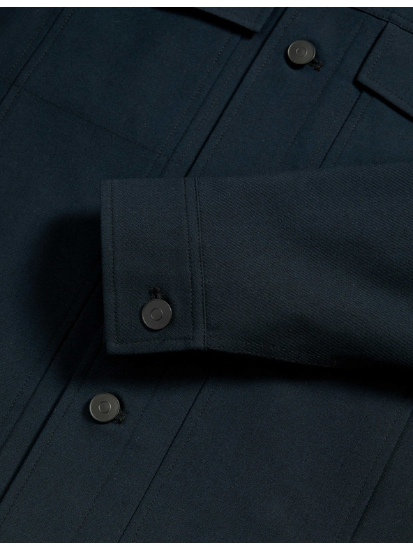 Marks & Spencer Marks & Spencer funkcionális twill dzseki textúrával tengerészkék