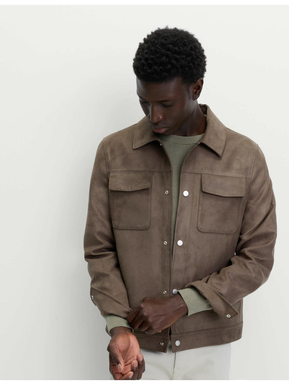 Marks & Spencer Marks & Spencer zöld művelúr kamionos dzseki