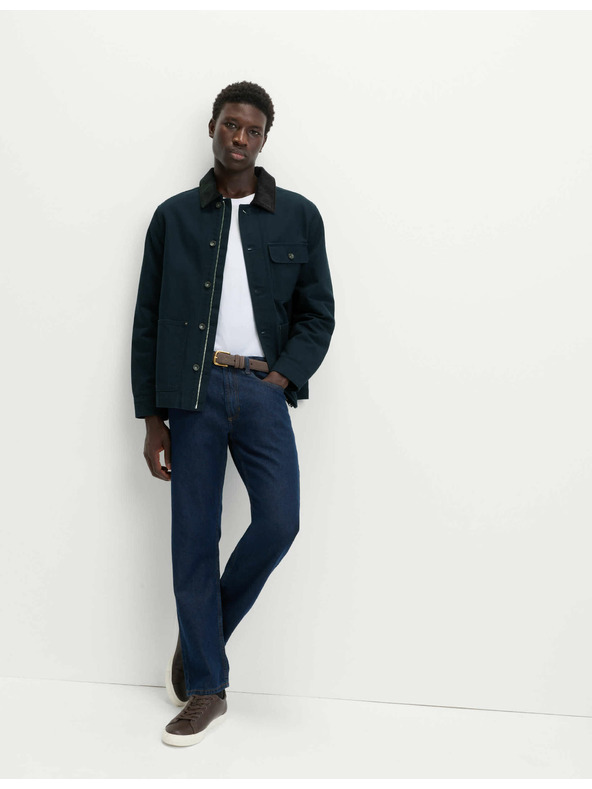 Marks & Spencer Marks & Spencer 3 zsebes tiszta pamut dzseki tengerészkék