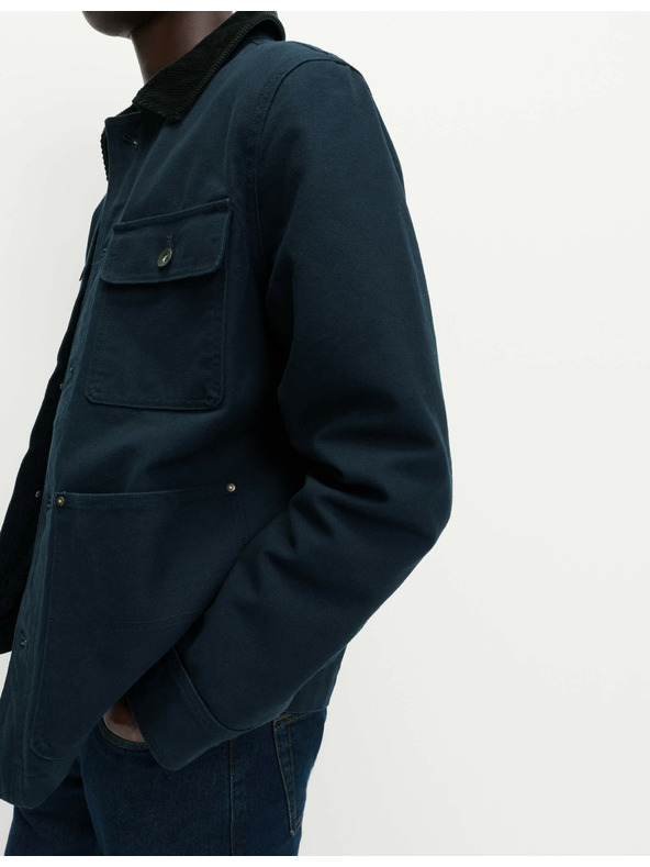 Marks & Spencer Marks & Spencer 3 zsebes tiszta pamut dzseki tengerészkék