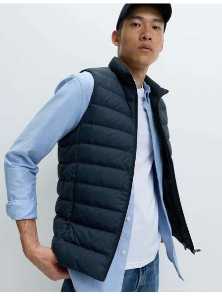 Marks & Spencer Marks & Spencer könnyű toll és pehelybetétes mellény tengerészkék