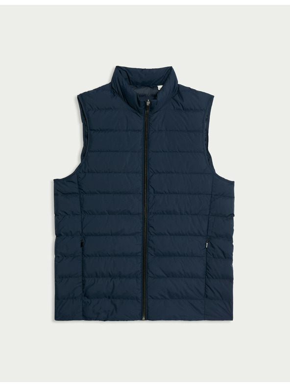 Marks & Spencer Marks & Spencer könnyű toll és pehelybetétes mellény tengerészkék