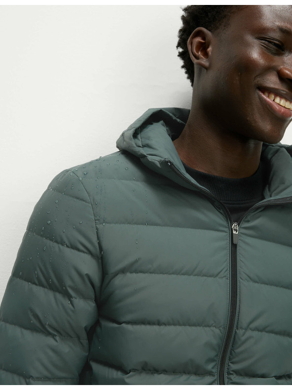 Marks & Spencer Marks & Spencer könnyű toll és pehelybetétes dzseki zöld