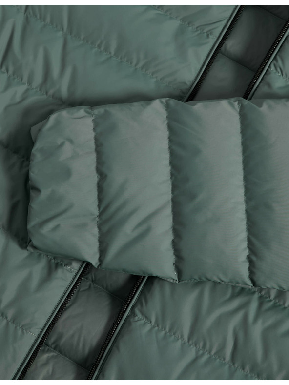 Marks & Spencer Marks & Spencer könnyű toll és pehelybetétes dzseki zöld