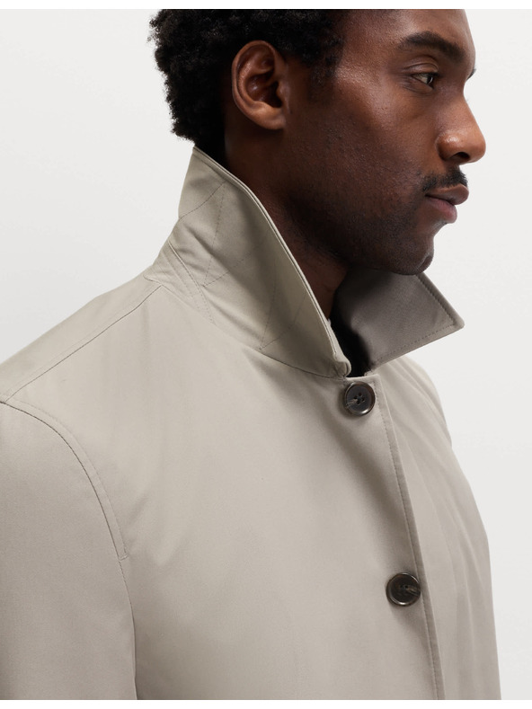 Marks & Spencer Marks & Spencer hosszított esőkabát pamut keverékből szürke