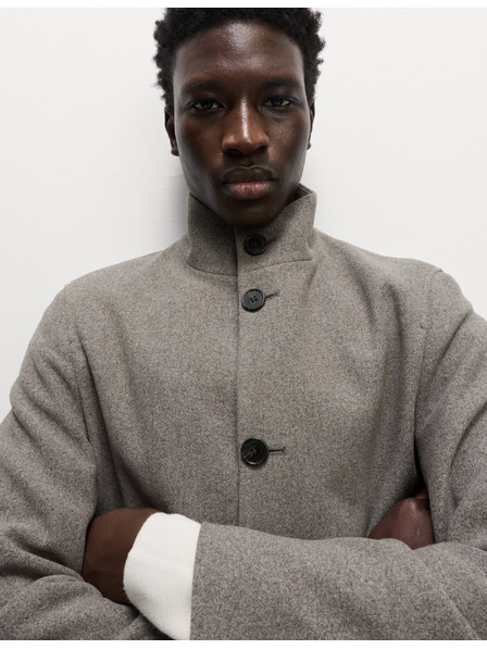 Marks & Spencer Kabát álló gallérral Marks & Spencer bézs