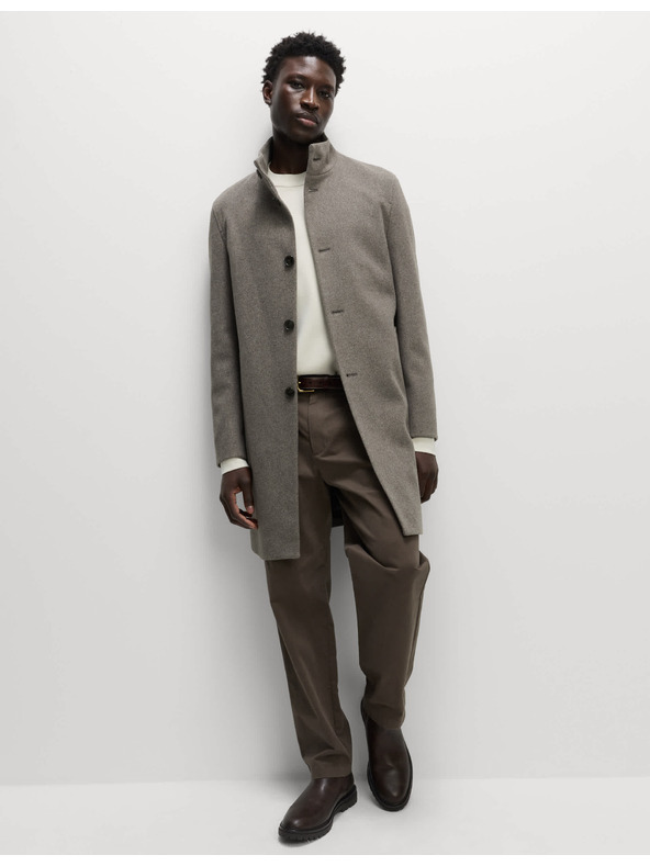 Marks & Spencer Kabát álló gallérral Marks & Spencer bézs